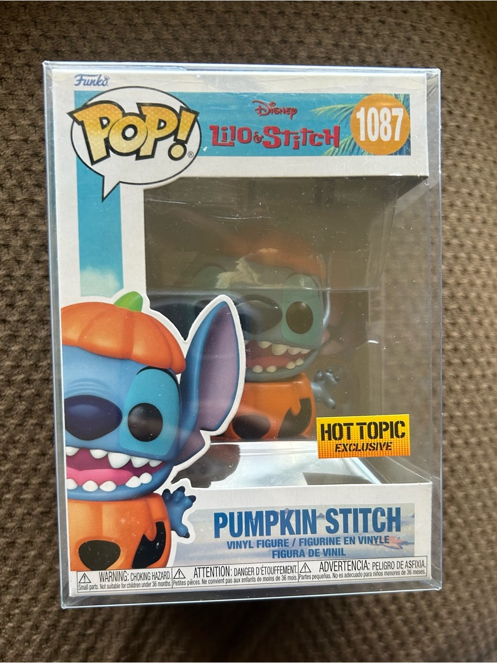 Funko Pop! Pumpkin Stitch (Hot Topic Exclusive) - NEW